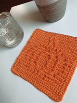 The Autumn Pumpkin Dishcloth (Crochet) thumbnail