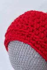 Crochet apple hat thumbnail
