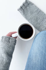 Knitted Warmer Worn By A Woman thumbnail