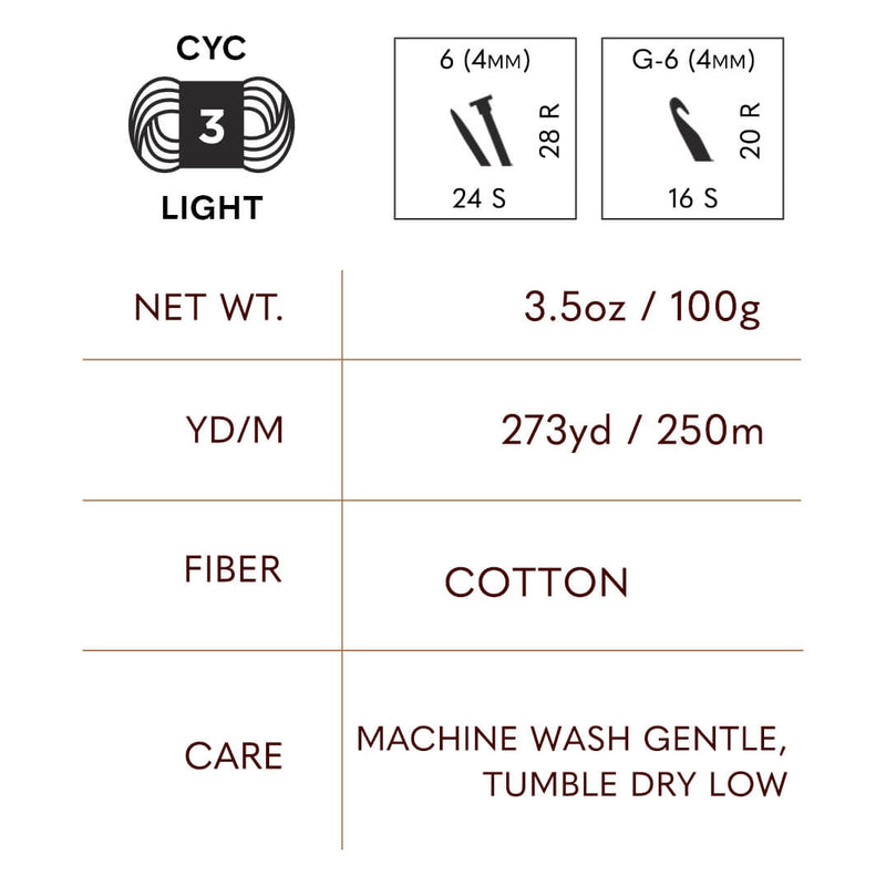 24/7 Cotton® DK Yarn