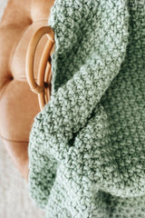 Green Knit Blanket thumbnail