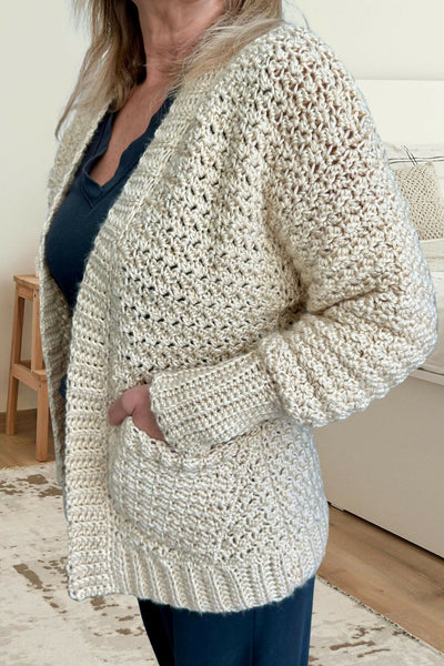 Wrenley Oversized Cardi (Crochet) – Lion Brand Yarn