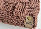The Bowie Basketweave Beanie (Crochet) thumbnail