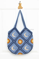 Sun and Moon Tote Bag - Alyssia Creates Photo 3 thumbnail