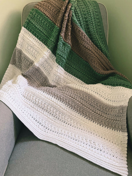 The Tona Baby Blanket (Crochet) – Lion Brand Yarn