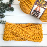 Highland Twist Headband (Crochet) thumbnail