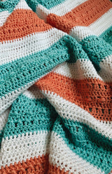 striped baby blanket thumbnail