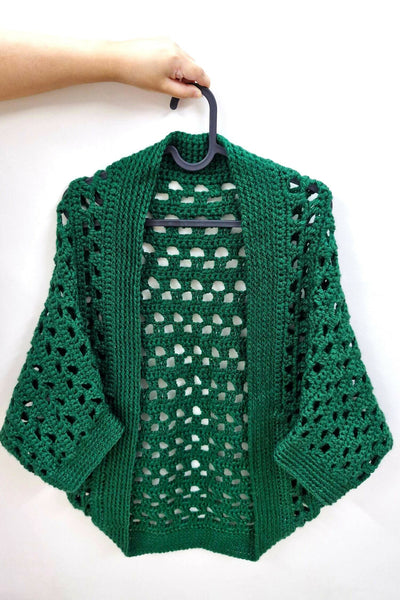 Forest Leaves Cocoon Shrug (Crochet) – Lion Brand Yarn