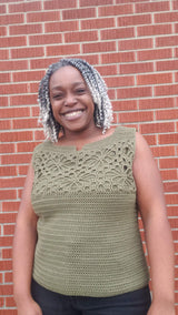 Crochet Kit - Bloom Tank image 3 thumbnail