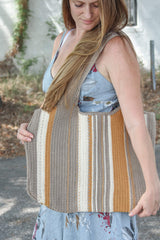 Crochet Kit - Striped Tote Purse image 3 thumbnail