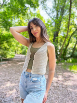 Crochet Kit - The Sunnyside Vest image 3 thumbnail