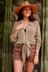 Crochet Kit - Cervo Button Down image 3 thumbnail