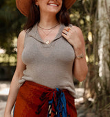 Knit Kit - Lavagna Polo Tank image 3 thumbnail