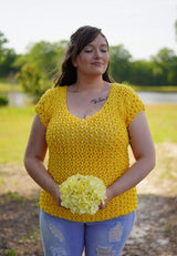 Crochet Kit - Spring Blossom Blouse image 3 thumbnail