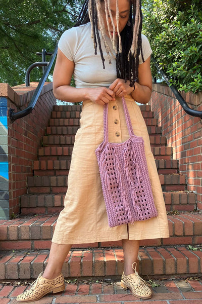 Crochet Kit - Woodrose Tote