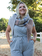 Crochet Kit - Easy Breezy Shawl image 3 thumbnail
