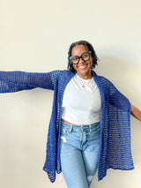 Crochet Kit - Half Wrap Fall Shawl image 3 thumbnail