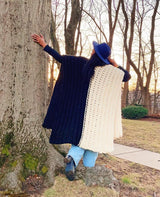 Crochet Kit - Weighted Crochet Poncho image 3 thumbnail