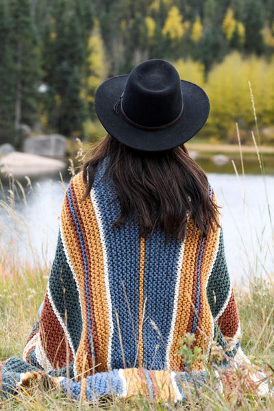 Knit Kit - Yellowstone Throw Blanket