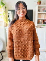 Crochet Kit - Puffin Pullover image 3 thumbnail