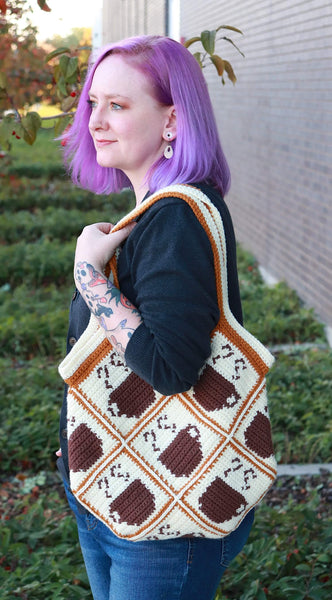 Crochet Kit - Calliope Coffee Bag – Lion Brand Yarn
