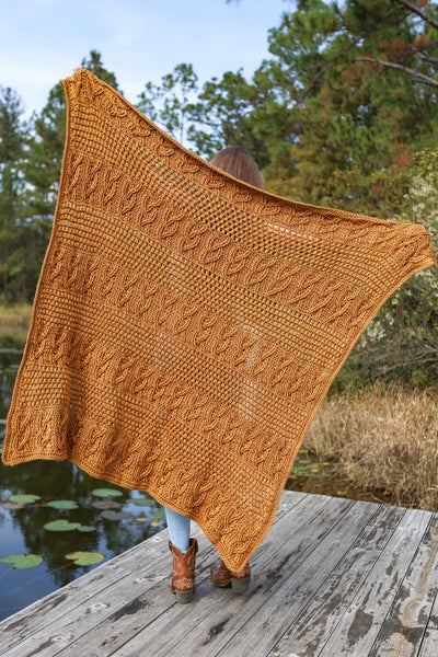 Crochet Kit - Soutache Braided Blanket – Lion Brand Yarn