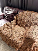 Knit Kit - The Autumn Throw image 3 thumbnail