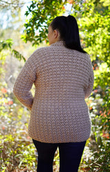 Crochet Kit - Faux Knit Cardigan image 3 thumbnail