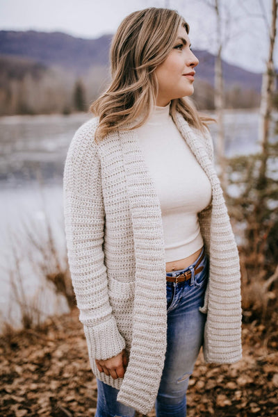 Crochet Kit - Fireside Crochet Cardigan – Lion Brand Yarn