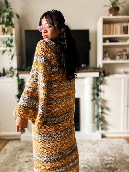 Crochet Kit - Fair Isle Coat – Lion Brand Yarn