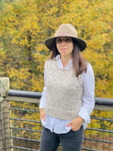 Knit Kit - The Tweedy Slipover image 3 thumbnail