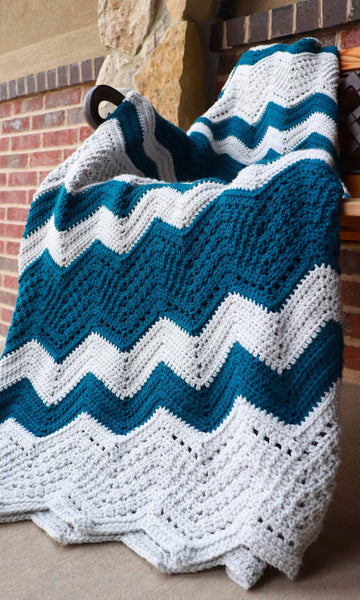 Chevron Crochet Blanket Joann Bernat Blanket Easy Crochet Bernat