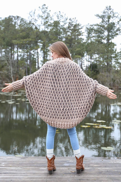 アクセサリー cocoron Crochet Kit - Cozy Cocoon Sweater – Lion Brand Yarn