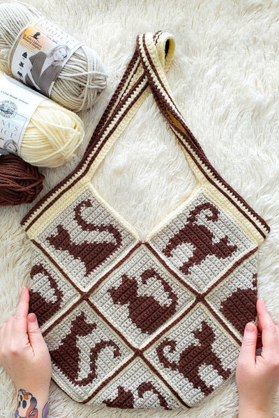 Crochet Kit - Cat Lady Bag – Lion Brand Yarn