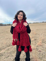 Knit Kit - Frost Flowers Scarf image 3 thumbnail