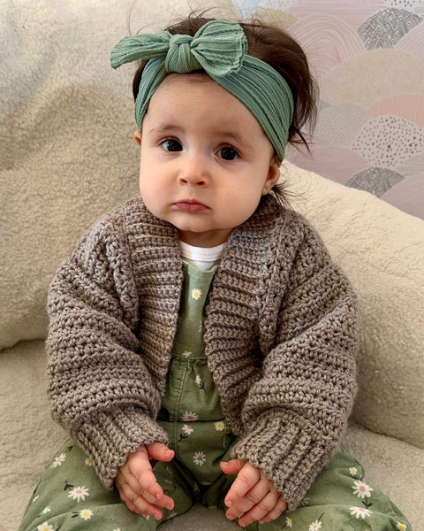 Crochet Kit - Lil Rascal Cardigan – Lion Brand Yarn