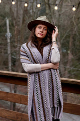 Knit Kit - Tango Braided Wrap image 3 thumbnail