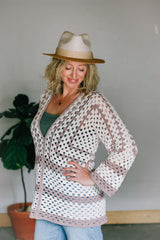 Crochet Kit - Dune Drifter Beach Coverup image 3 thumbnail