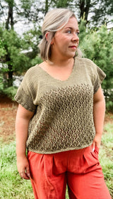 Knit Kit - On the Vine Tee image 3 thumbnail