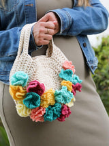 Crochet Kit - Fleur Tote image 3 thumbnail