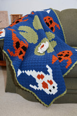 Crochet Kit - Tranquil Koi Pond Throw image 3 thumbnail