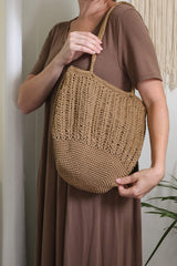 Crochet Kit - Acorn Basket Satchel image 3 thumbnail