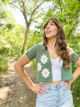 Crochet Kit - Daisy Day Cardigan image 3 thumbnail