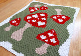 Crochet Kit - Mushroom Love Blanket image 3 thumbnail