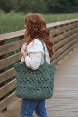 Crochet Kit - Beachgrass Tote Bag image 3 thumbnail