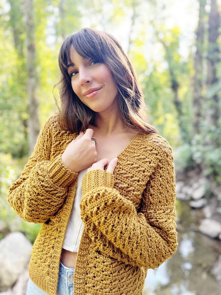 Crochet Kit - The Maeve Cardigan – Lion Brand Yarn