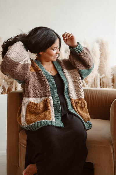 Knit Kit - Fireside Cardigan