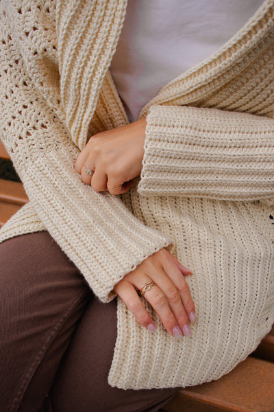 Crochet Kit - St. James Cardigan – Lion Brand Yarn