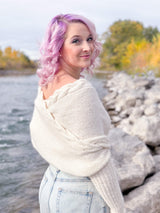 Knit Kit - Braided Sweater Scarf image 3 thumbnail