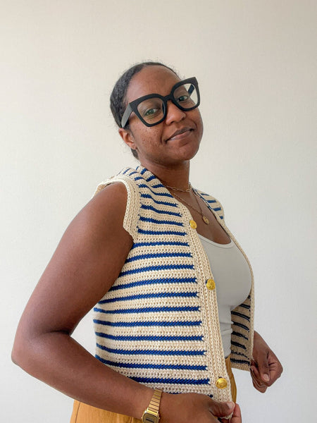 Crochet Kit - Sail Away Summer Vest – Lion Brand Yarn